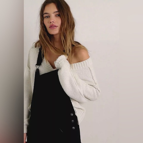 🎉LAST PIECE🎉Free People Ziggy Cord Shortalls - Picture 2 of 5